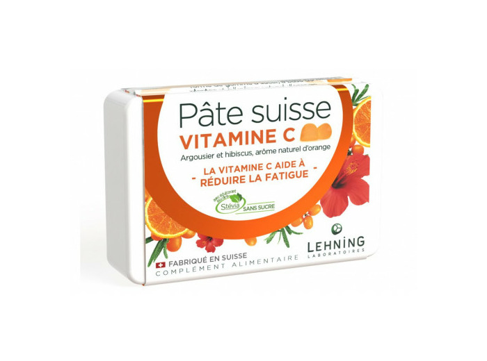 Pâte Suisse Vitamine C x40 gommes Lehning