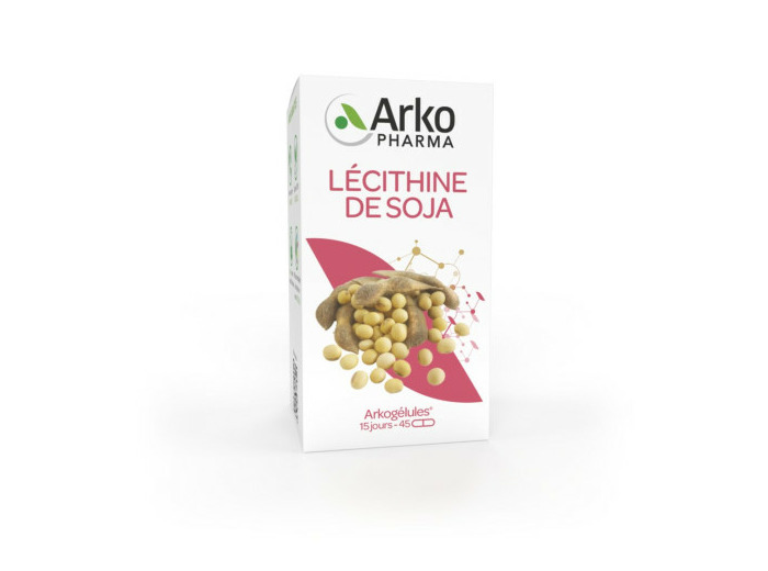 Lecithine De Soja 45 Capsules Arkogélules Arkopharma
