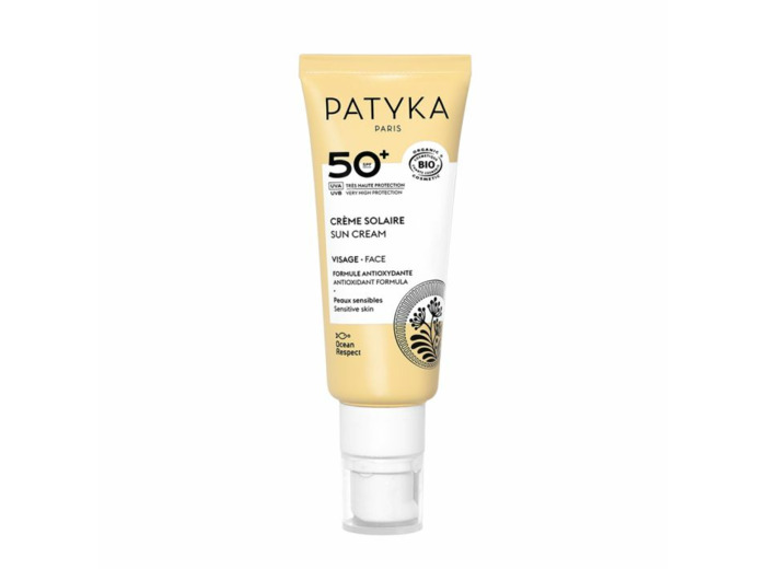 Crème Solaire Visage SPF50+ 40ml Solaire Patyka
