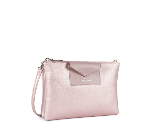 Lancaster Maya Sac Pochette 517-27 Rose Nacré