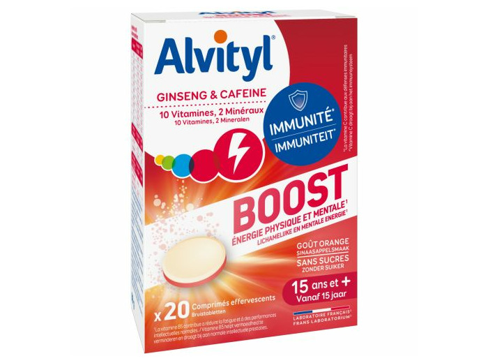 ALVITYL BOOST, 20 COMPRIMES