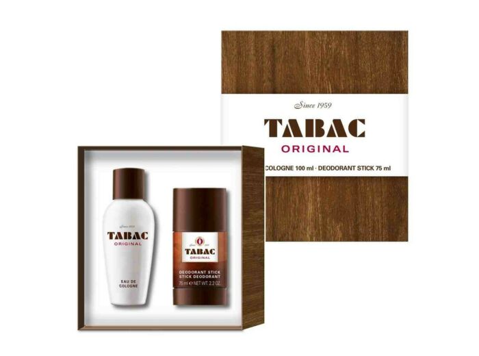 TABAC Original Coffret ET Vaporisateur 100ml+Déodorant Stick 75ml