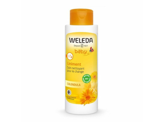 Liniment Soin Nettoyant Bebe 400ml Calendula Weleda