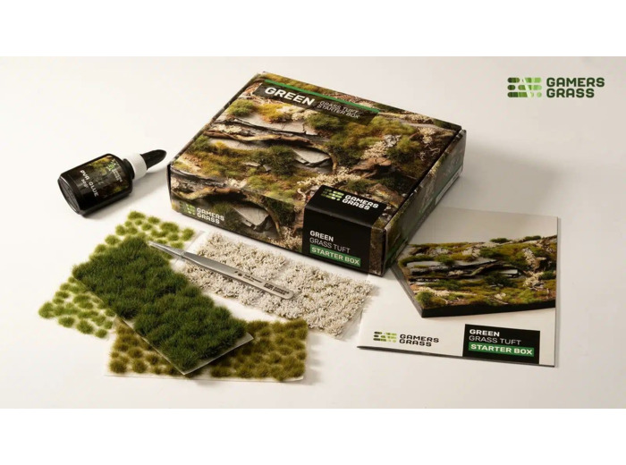 Green Grass Tuft Starter Box