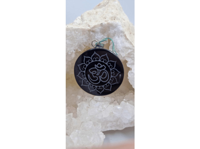 Pendentif obsidienne OM LPG011221