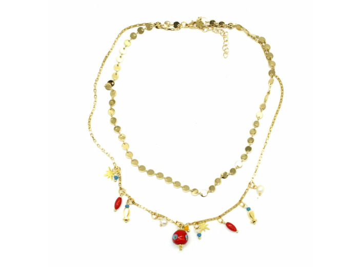 Collier Coeur de mer