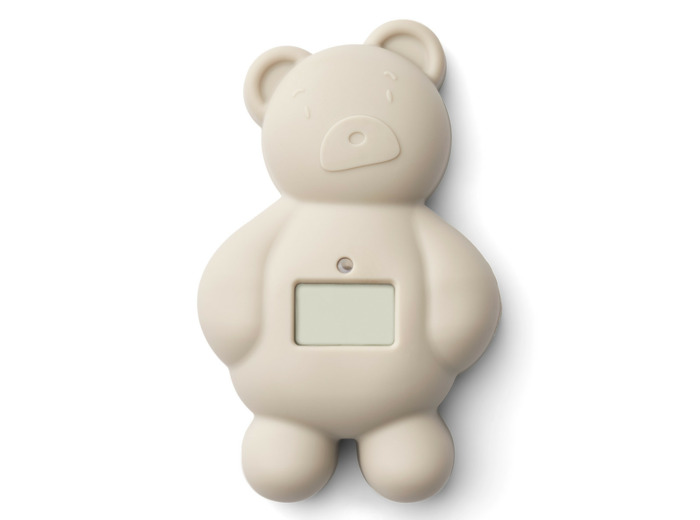 Thermomètre de bain ours Kiera sable