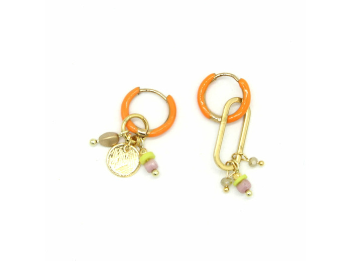 Boucles d'oreilles Jardin d'ailes