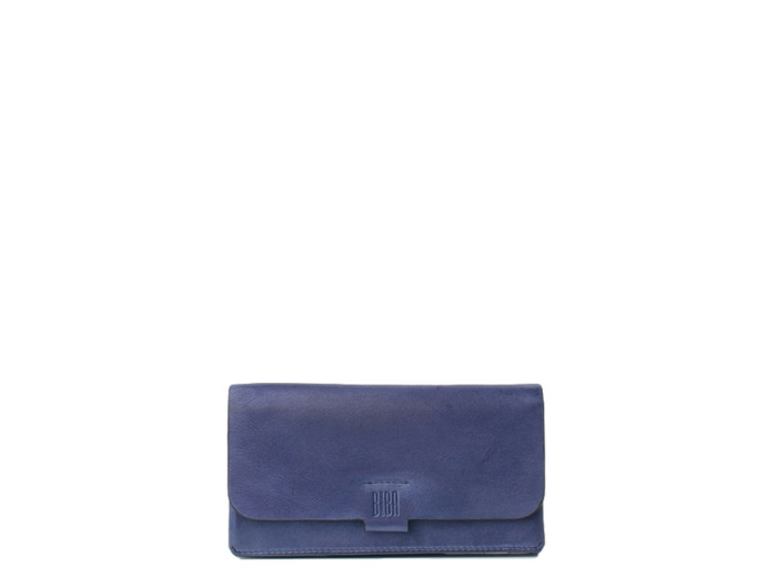 Biba Veta Grand Portefeuille En Cuir Lavé RFID VET2L Violeta