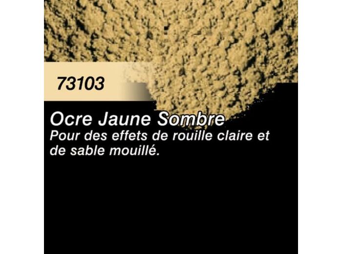 73103 – Pigment Ocre Jaune Sombre