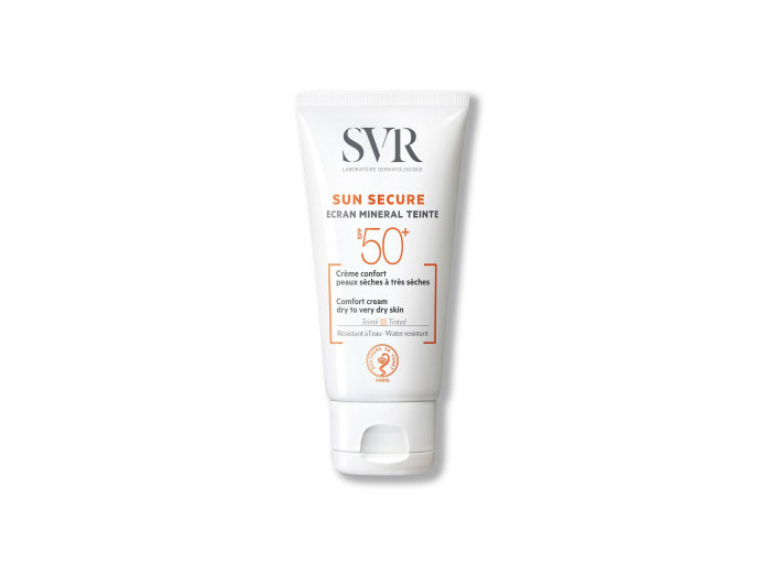 Ecran Mineral Teinte Spf50+ Peaux Seches A Tres Seches 50ml Sun Secure Svr