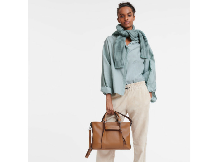 Longchamp 3D Sac à main L Naturel