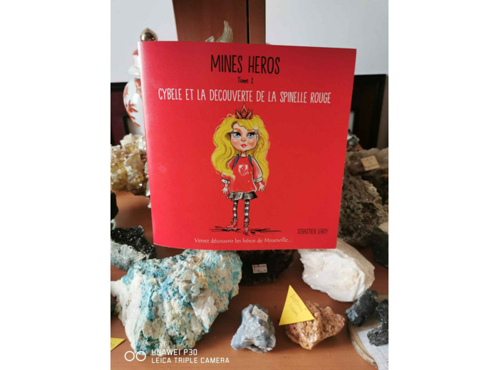 Livre Cybele et la découverte de la spinelle rouge