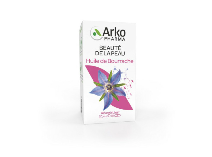 Huile De Bourrache Bio 60 Capsules Arkogélules Arkopharma