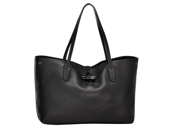 Longchamp Roseau Sac cabas épaule L Noir