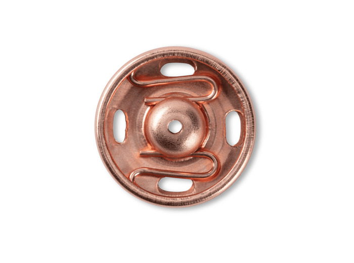 Boutons pression - rose gold