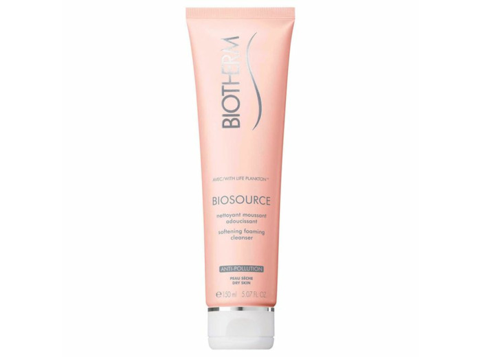 Nettoyant Moussant Adoucissant 150ml Biosource Peau Seche Biotherm