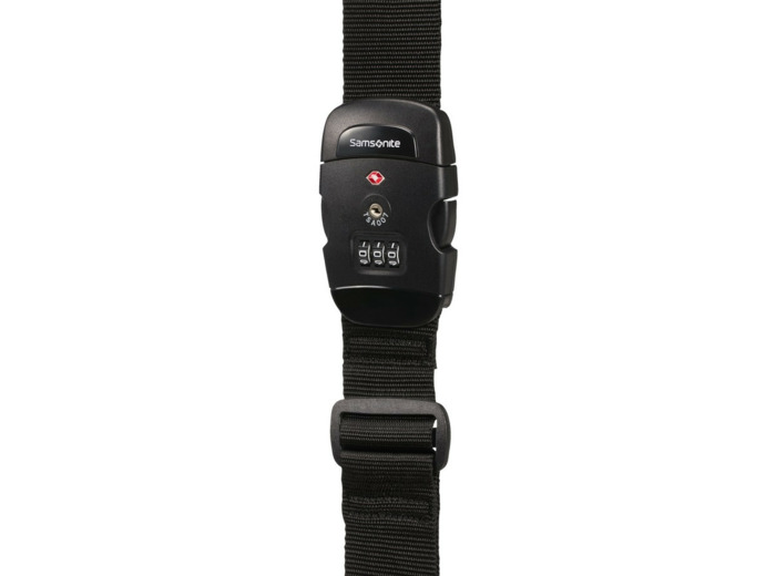 Samsonite Accessoires Voyage Sangle Code TSA Noir