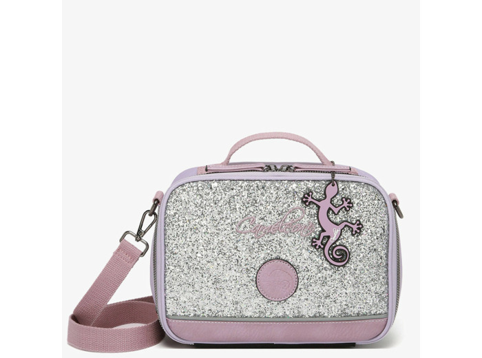 Caméléon Vintage Fantasy Sac Isotherme A Gouter Glossy Lila