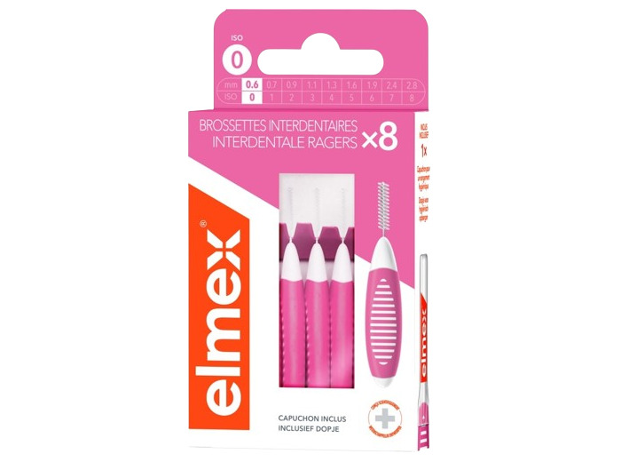 ELMEX BROSSETTE 0,6MM 8