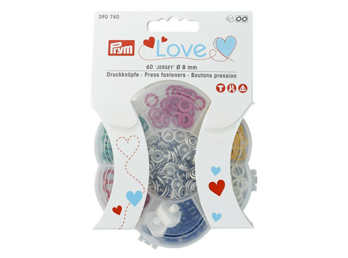 Boutons pression jersey Prym Love