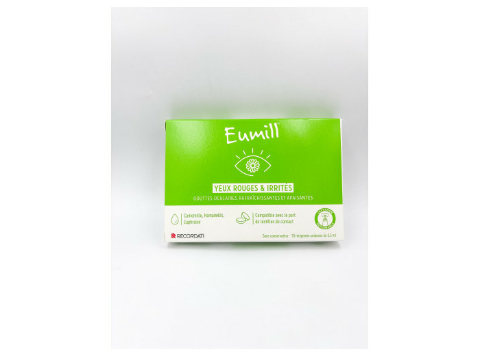 EUMILL YEUX RGES/IRRITES MONODOSES 0,5ML
