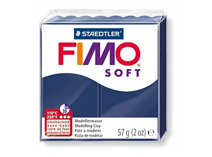 Pâte à modeler "Fimo Soft" - Bleu Windsor