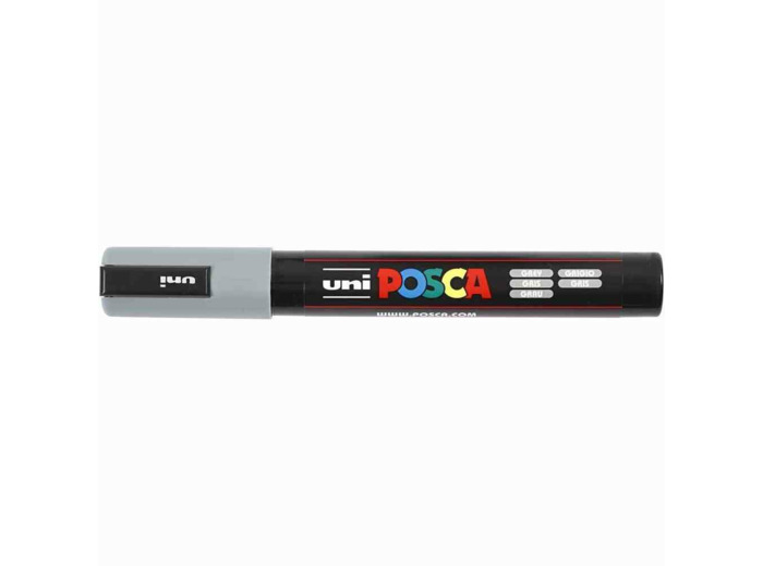 Marqueur peinture "POSCA" - PC-5M - Gris