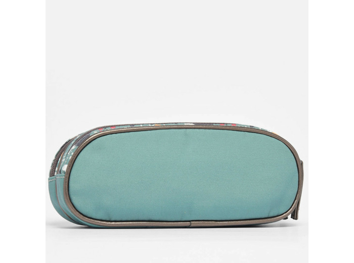 Cameleon Trousse Double Vintage Fantasy Green Flowers