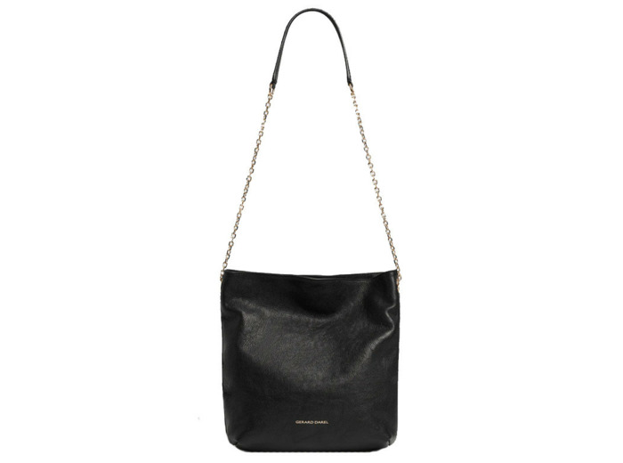 Gérard Darel Le Charlotte Sac Hobo Cuir premium noir