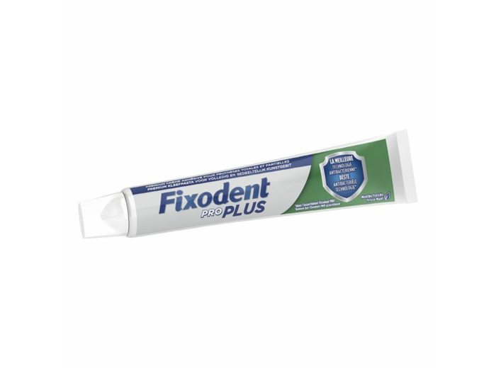 Crème Adhésive Prothèses Dentaires 57g Pro plus Totales et partielles Fixodent