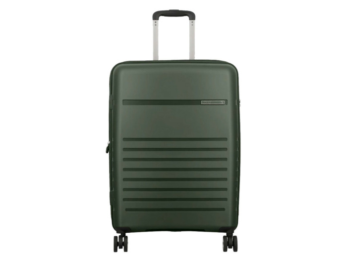 Jump Aven Valise Extensible Résistante 4 Roues 65 Cm TSA Kaki