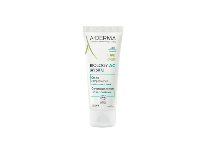 A-Derma Biology AC Crème Compensatrice Ultra-Apaisante Hydra 40ml