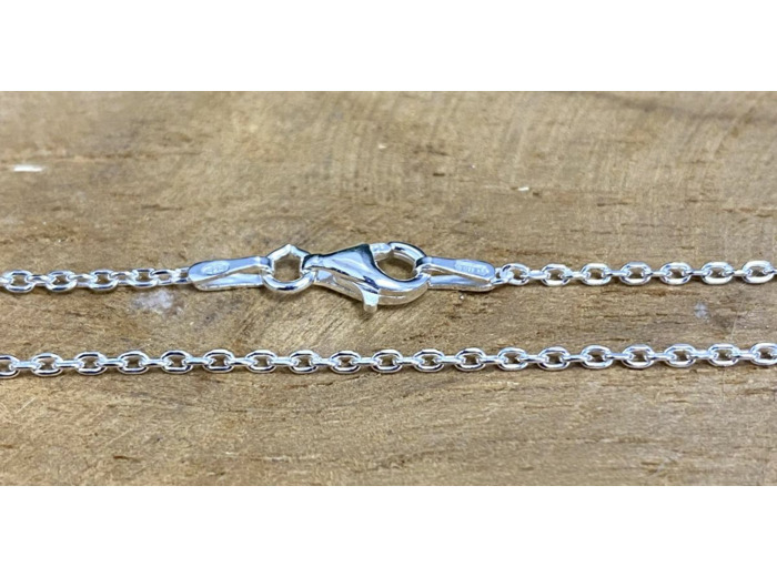 Chaîne de cou maille forçat 42cm