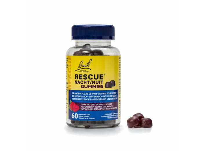 RESCUE NUIT GUMMIES FRUITS ROUGES 60