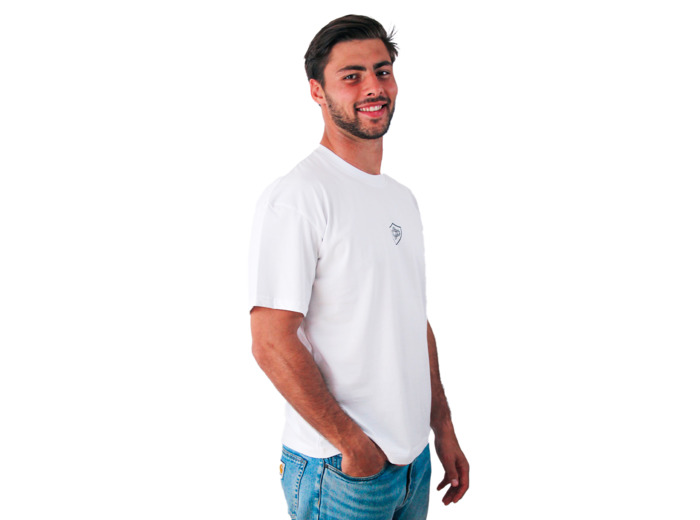 T-SHIRT 1906 OVER BLANC