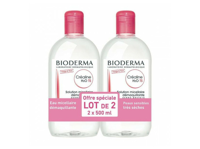 BIODERMA CREALINE H2O TS S/PARF 500500ML