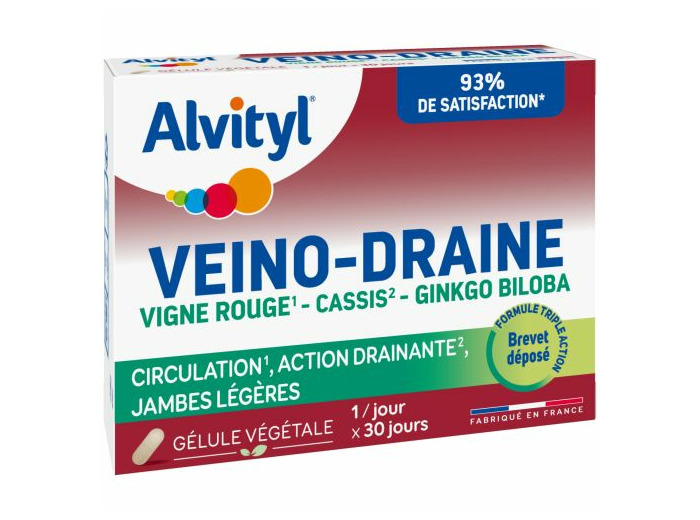 Veino-draine 30 Gelules Alvityl