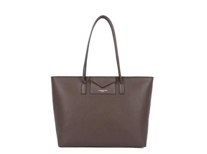 Lancaster Maya Double Kba Sac Shopping 517-103 Marron