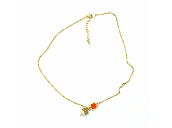 Collier Citrus Coral