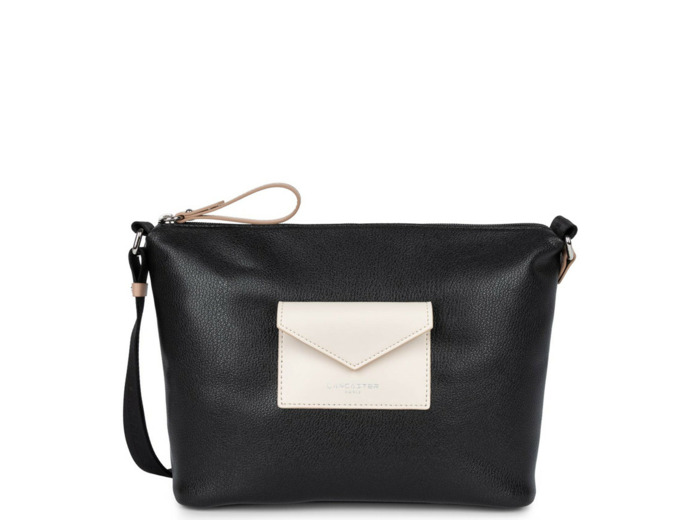 Lancaster Maya Sac Trotteur 517-84 Noir Ecru Nude