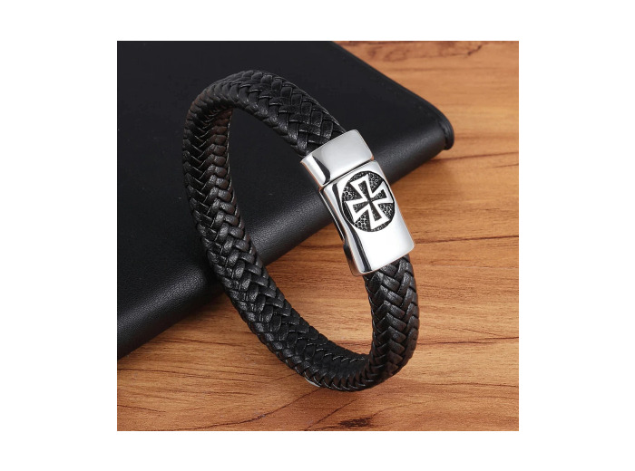 Bracelet en cuir véritable 10