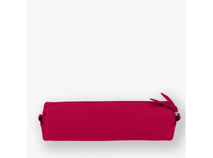 Ateliers Fourès Baroudeuse Trousse Cuir Dioné B32 Hibiscus