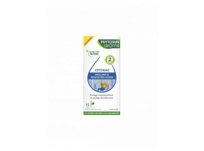 PSA BRULURES SACHET LIQ MENTHE B/15