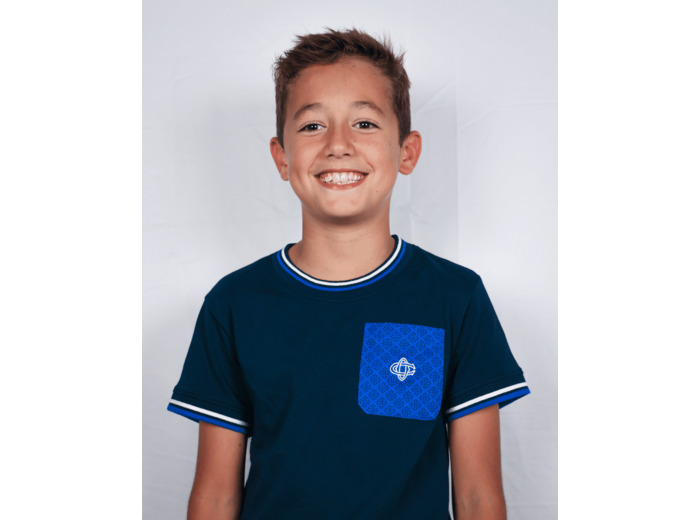 T-SHIRT MARINE OCCITAN JUNIOR