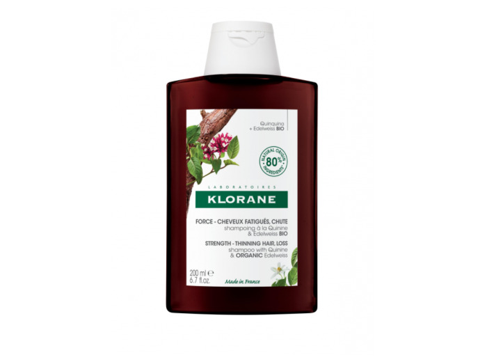 KLORANE SHP F QUININE-EDELWEISS BIO 200ML