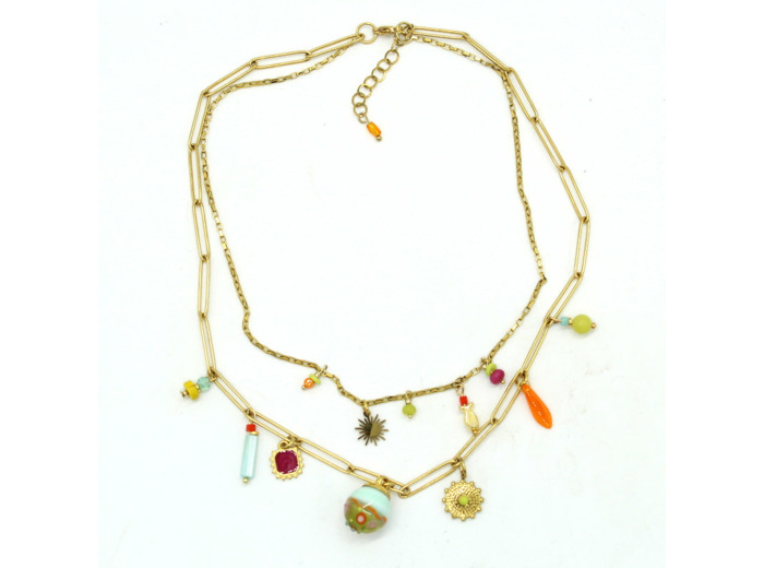 Collier Citrus Coral