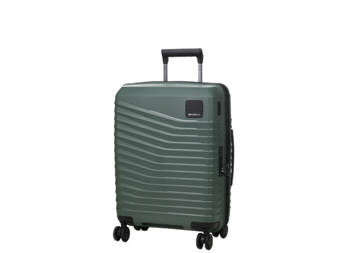 Samsonite Intuo Valise Cabine Trolley 4 Roues Extensible 55 Cm Vert Olive