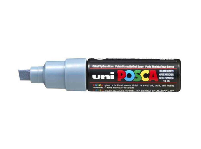 Marqueur peinture "POSCA" - PC-8K - Gris