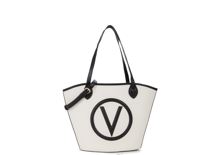 Valentino Convent' Sac Shopping Natural/Nero